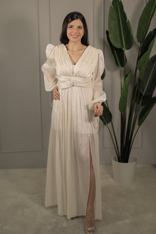 Selma Dress - Beige