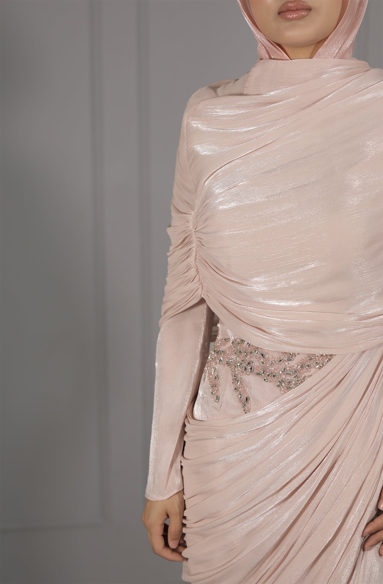 Seren Dress - Puderrosa