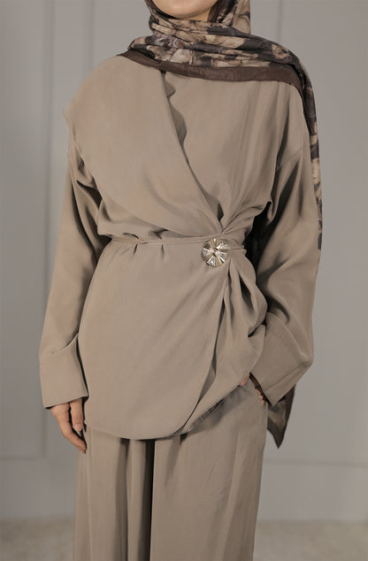 Elegantes Damen-Set in Vizon – Schlichte Eleganz für jeden Anlass
