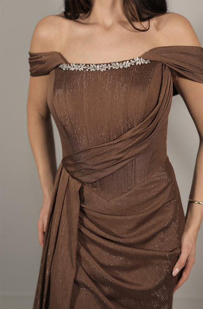 Suna Dress - Braun