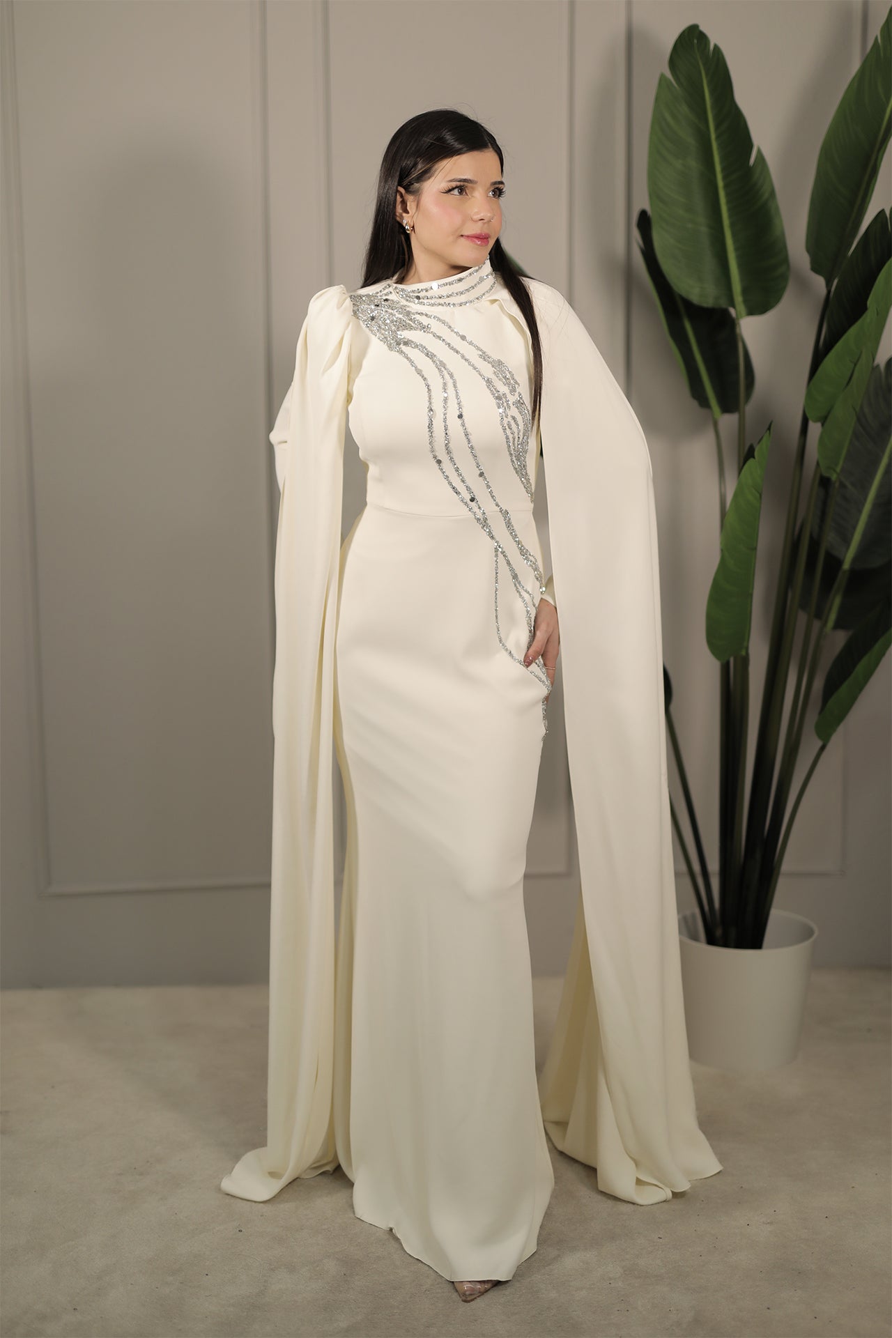 Talia Dress - Creme