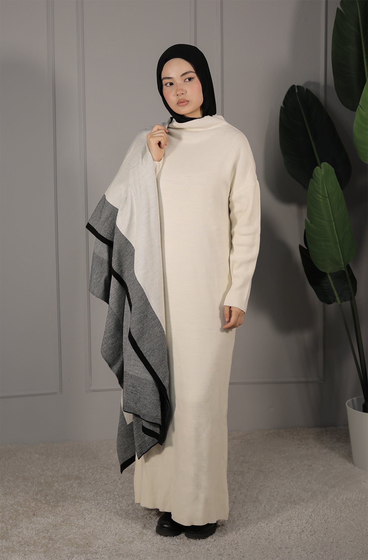 Zweiteiliges Strick-Set – Komfort & Minimalistische Eleganz