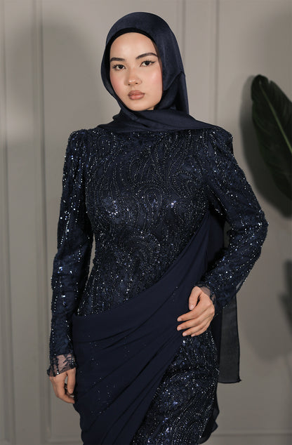 Yade Dress - Dunkelblau