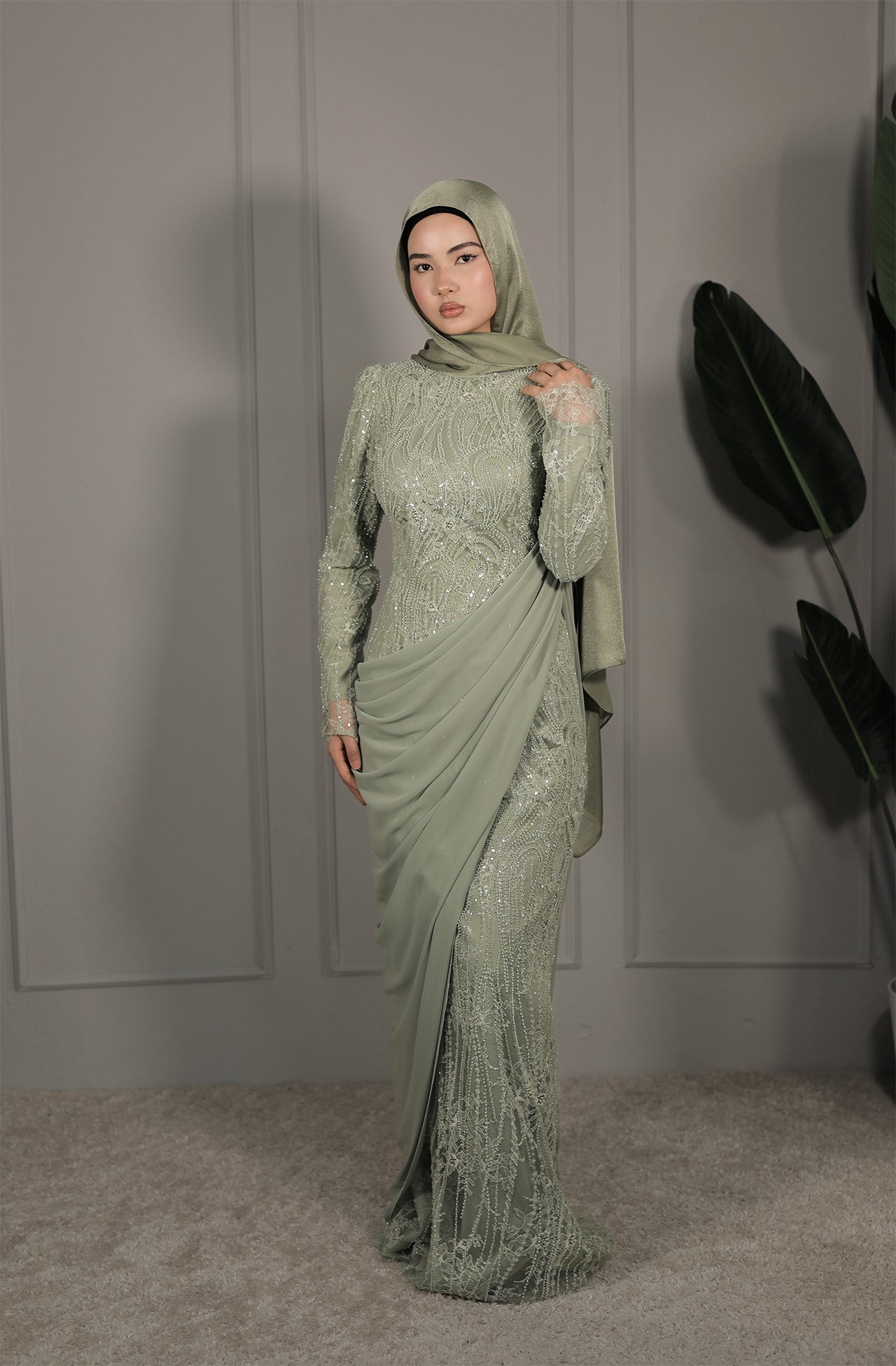 Yade Dress - Mintgrün