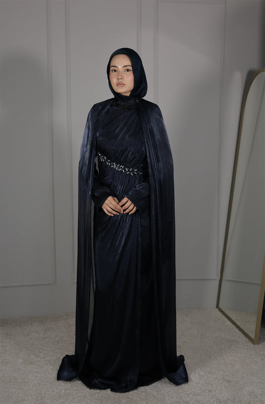 Zeren Dress - Dunkelblau