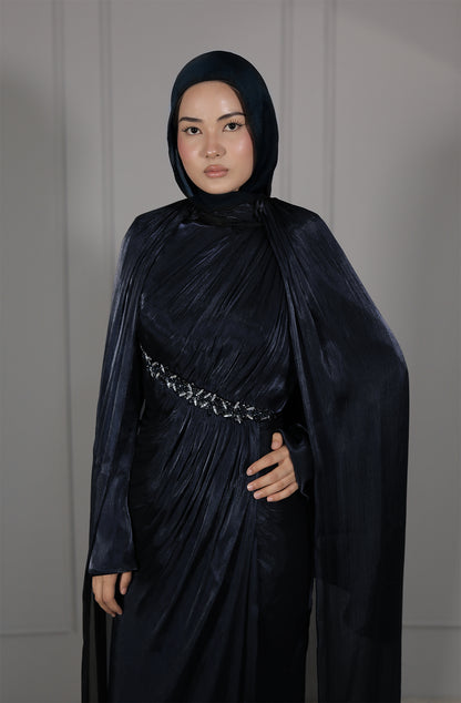 Zeren Dress - Dunkelblau