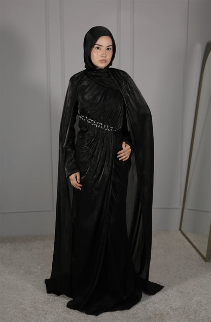 Zeren Dress - Schwarz